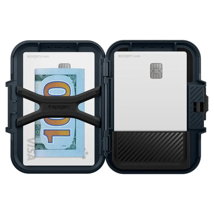 Spigen Lock Fit MagSafe Card Case - Navy Blue