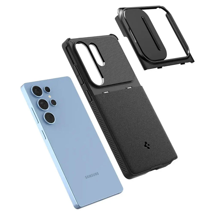 Spigen Optik Armor Case за Samsung Galaxy S25 Ultra - черен