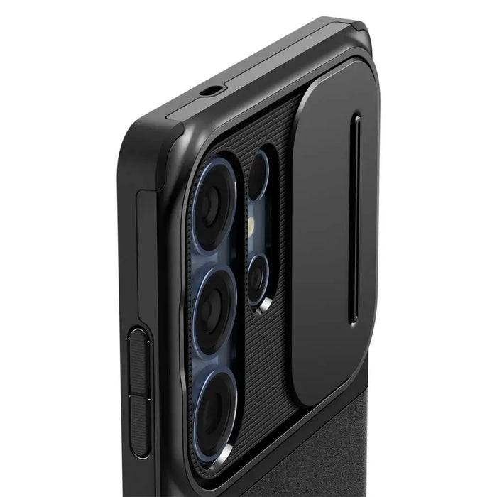 Spigen Optik Armor Case за Samsung Galaxy S25 Ultra - черен