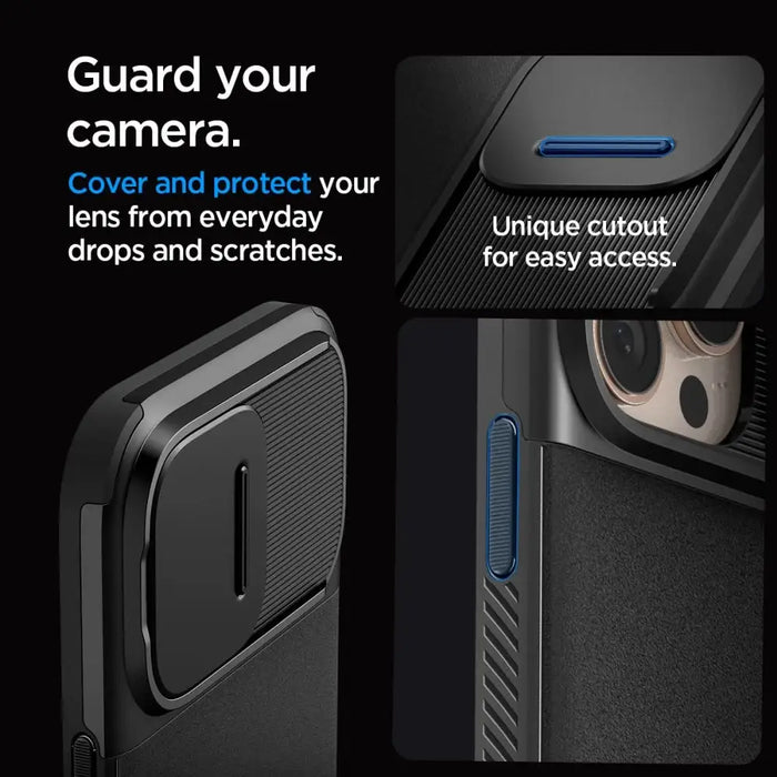 Spigen Optik Armor Mag Case с MagSafe за iPhone 16 Pro Max