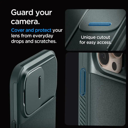 Spigen Optik Armor Mag Case с MagSafe за iPhone 16 Pro Max