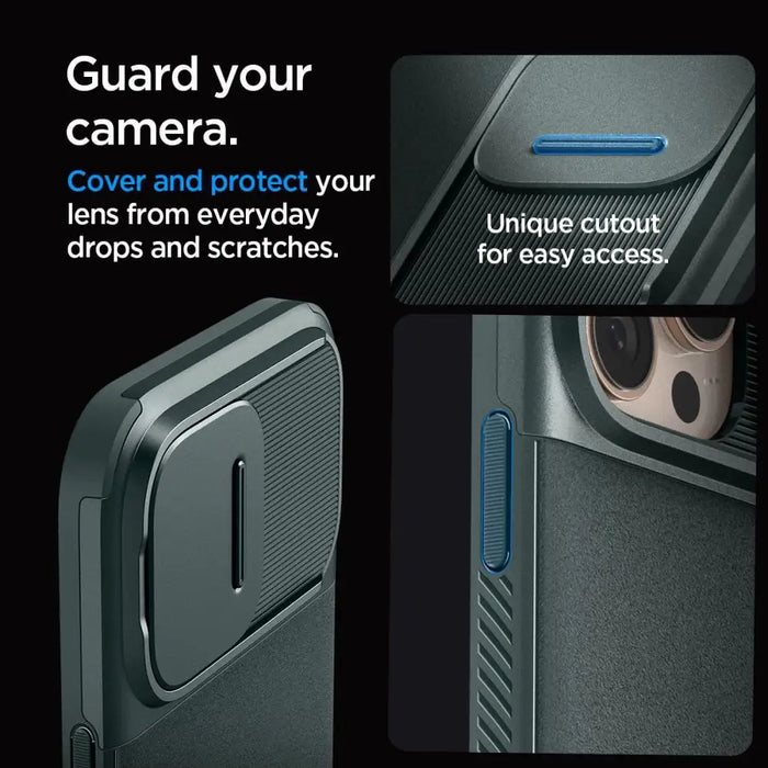 Spigen Optik Armor Mag Case с MagSafe за iPhone 16 Pro Max