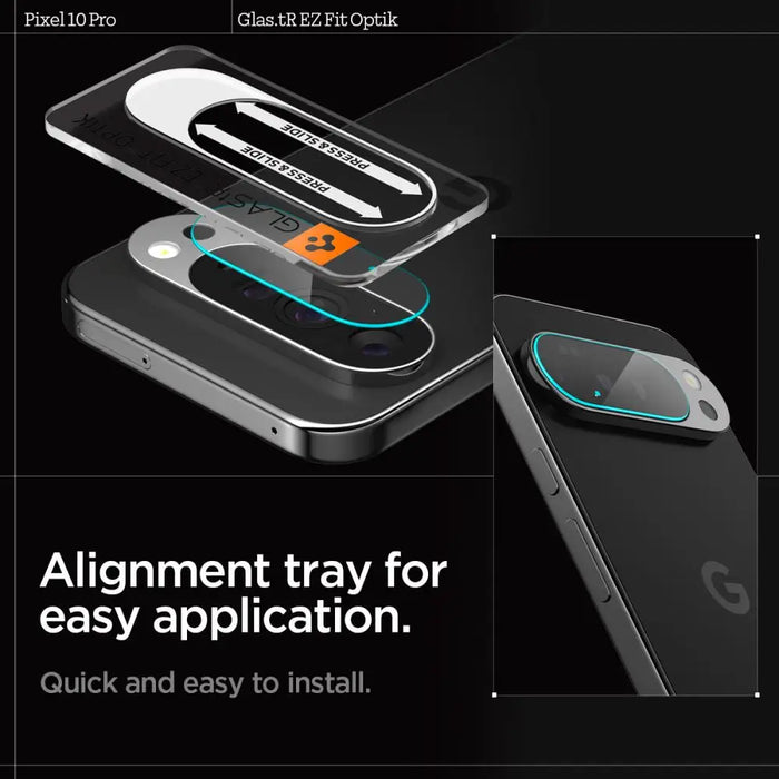 Spigen Optik Glas.tR Camera Cover 2-pack for Google Pixel