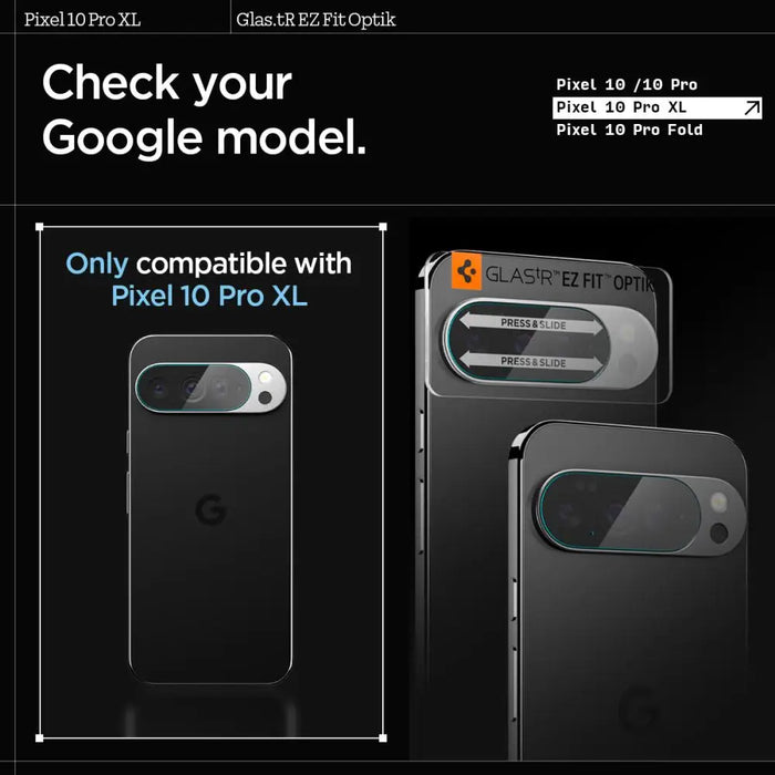 Spigen Optik Glas.tR калъф за камера комплект от 2 броя