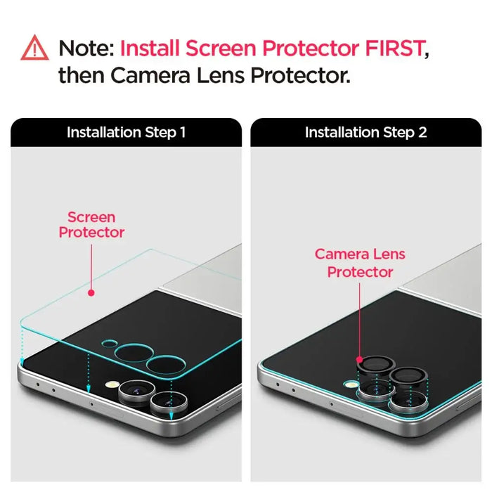 Spigen Optik Pro HD Glas.TR EZ Fit 2 пакета протектор