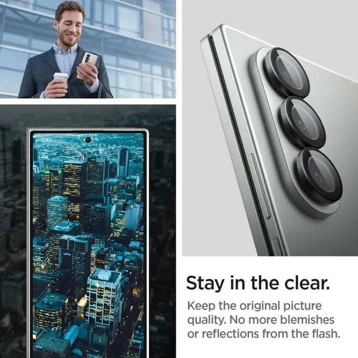 Spigen Optik Pro HD Glas.TR EZ Fit 2 пакета протектор