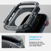 Spigen Rugged Armor Case за Apple Watch 10 46 мм - сив