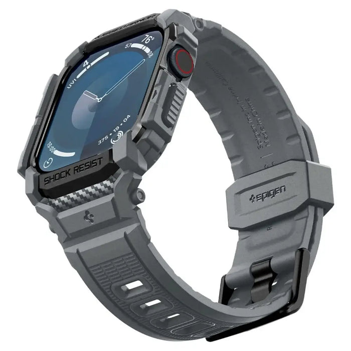 Spigen Rugged Armor Case за Apple Watch 10 46 мм - сив