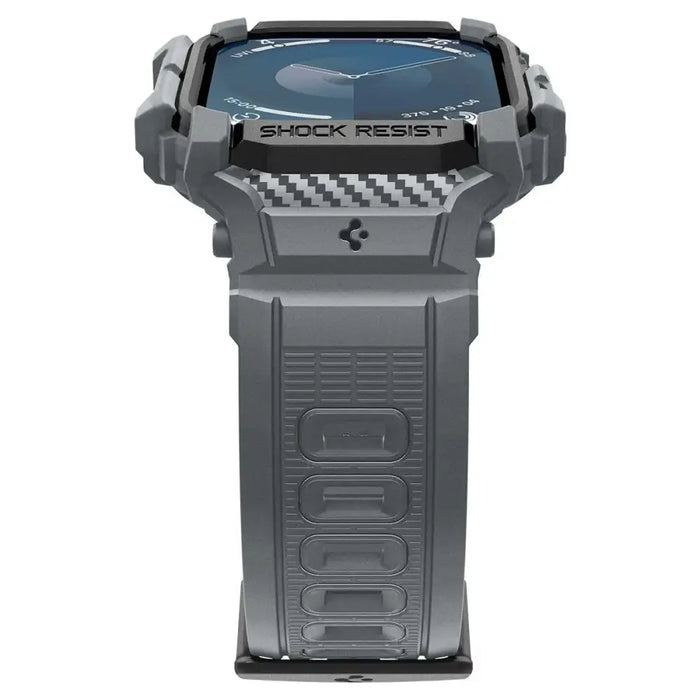 Spigen Rugged Armor Case за Apple Watch 10 46 мм - сив