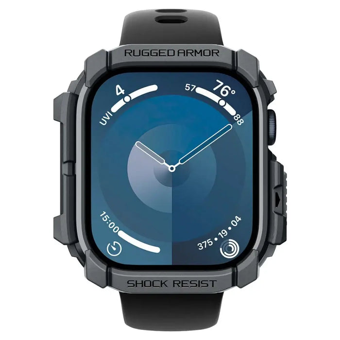 Spigen Rugged Armor Case за Apple Watch 10 46 мм - сив