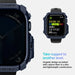 Spigen Rugged Armor Case за Apple Watch 10 46mm - Navy Blue