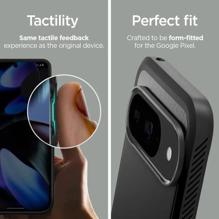 Spigen Rugged Armor Case за Google Pixel 9 / 9 Pro - черен