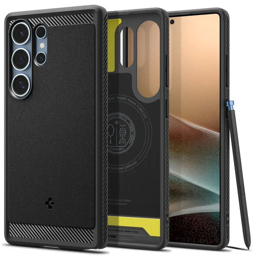 Spigen Rugged Armor Mag Case за Samsung Galaxy S25 Ultra