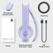 Spigen S571W MagSafe Bluetooth селфи стик със статив лилав