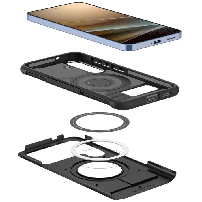 Spigen Slim Armor Case за Samsung Galaxy S25+ - черен