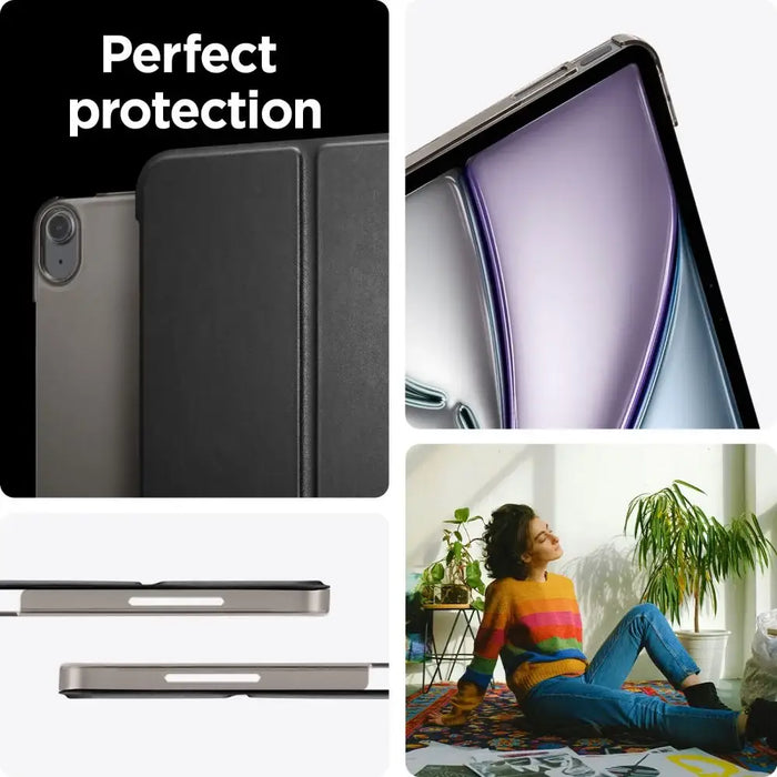 Spigen Smart Fold Case за iPad Air 13’’ 2024 - черен