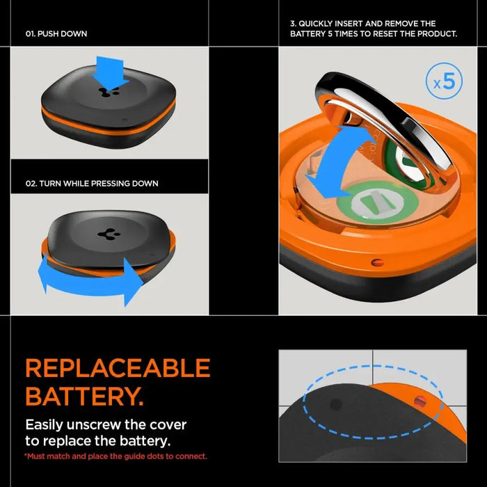 Spigen TagMe Locator - черен