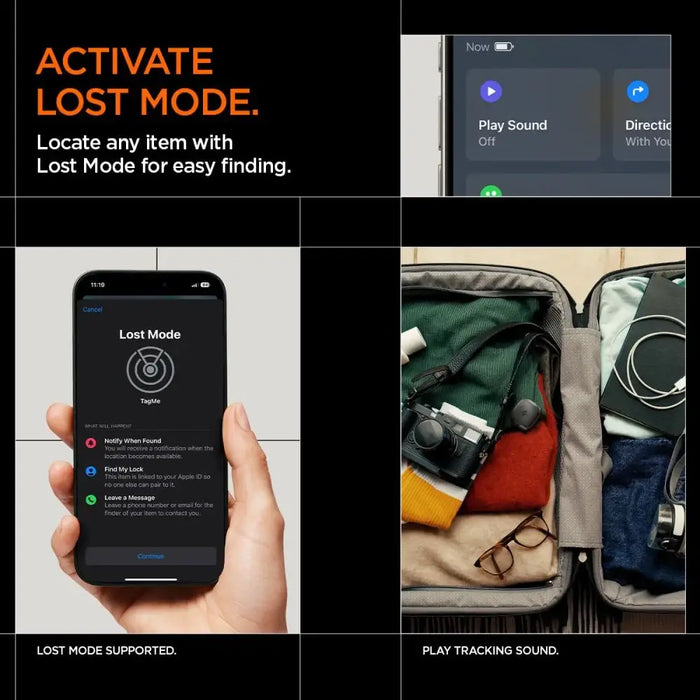 Spigen TagMe Locator - черен