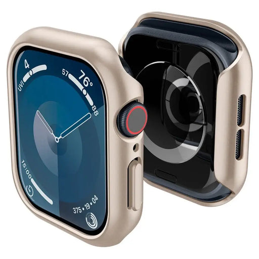 Spigen Thin Fit Case за Apple Watch 10 42 мм - бежов