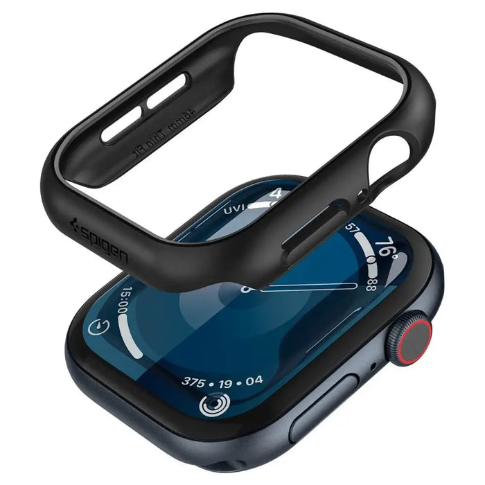 Spigen Thin Fit Case за Apple Watch 10 46 мм - черен