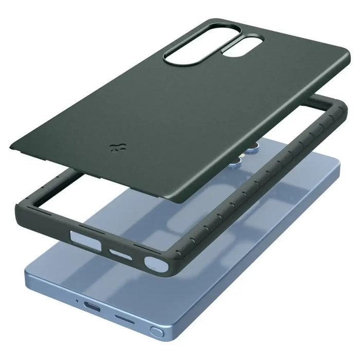 Spigen Thin Fit Mag Case за Samsung Galaxy S25 Ultra - зелен