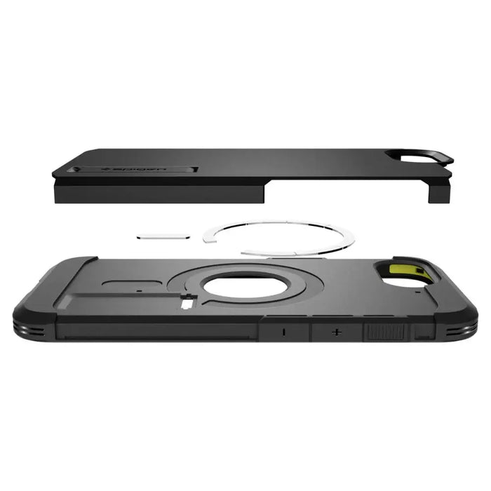 Spigen Tough Armor Case с MagSafe за iPhone 16e със стойка