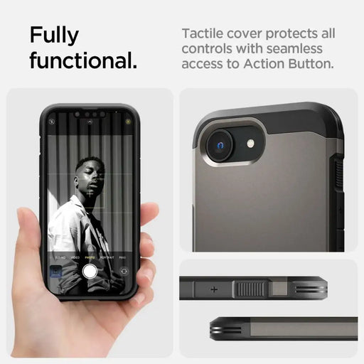 Spigen Tough Armor Case with MagSafe за iPhone 16e