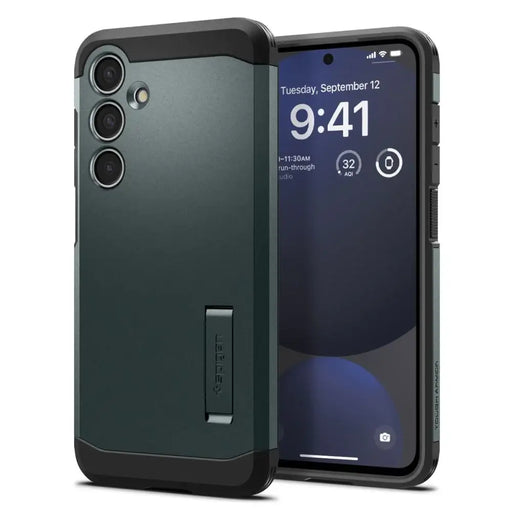 Spigen Tough Armor Case за Samsung Galaxy S24 FE - зелен