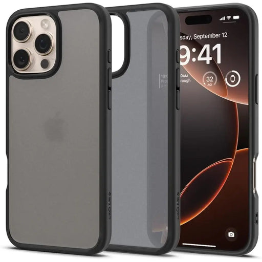 Spigen Ultra Hybrid Case за iPhone 16 Pro Max - черен