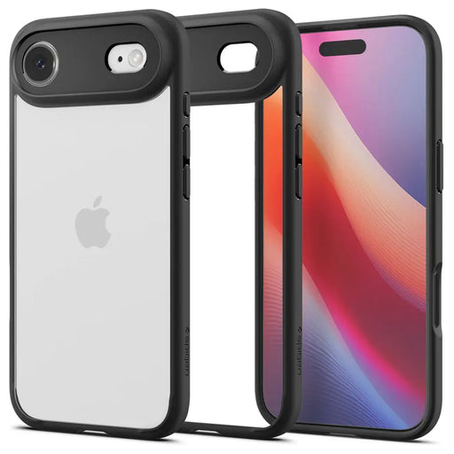 Spigen Ultra Hybrid Case за iPhone 17 Air - черен мат