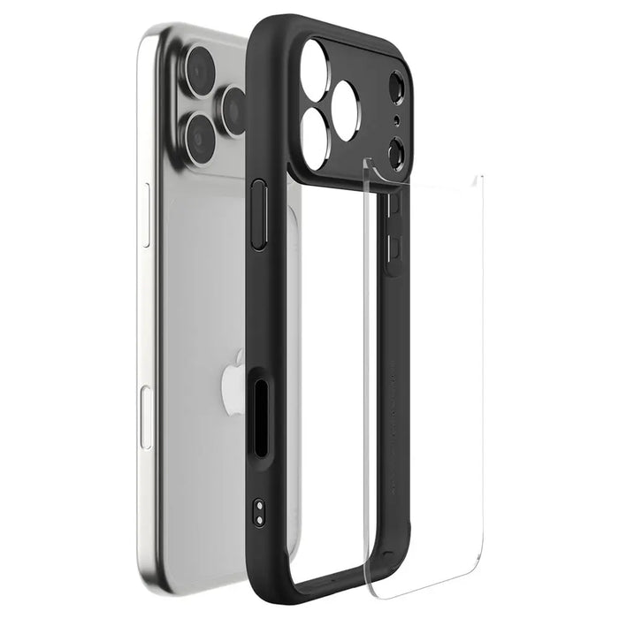 Spigen Ultra Hybrid Case за iPhone 17 Pro - черен мат