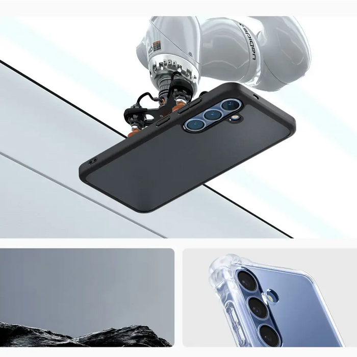 Spigen Ultra Hybrid Case за Samsung Galaxy S25 черен