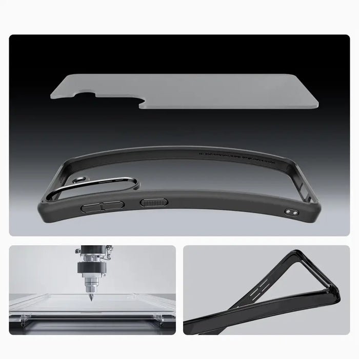 Spigen Ultra Hybrid Case за Samsung Galaxy S25 + - черен