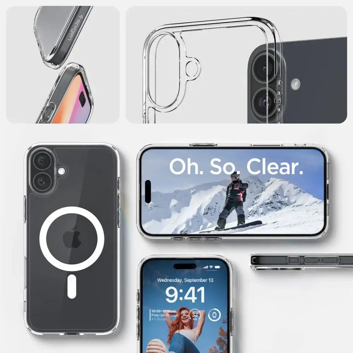 Spigen Ultra Hybrid Mag Case с MagSafe за iPhone 16 Plus