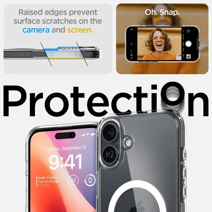 Spigen Ultra Hybrid Mag Case с MagSafe за iPhone 16 Plus