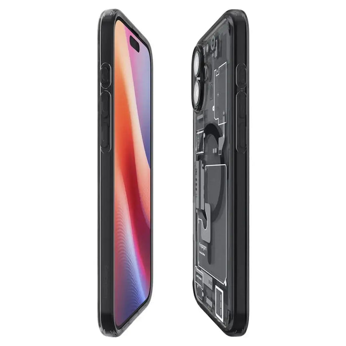 Spigen Ultra Hybrid MagSafe Zero One за iPhone 16 - тъмно