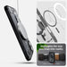 Spigen Ultra Hybrid MagSafe Zero One за iPhone 16 - тъмно