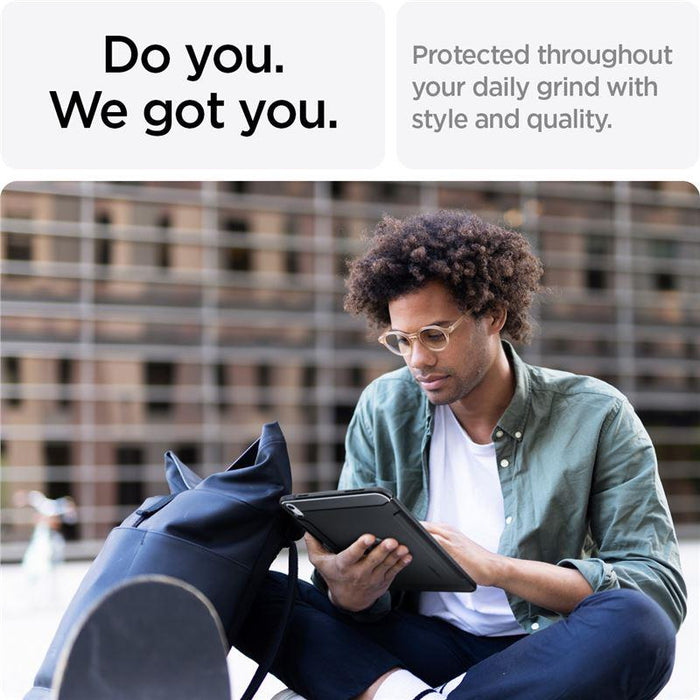 Spigen RUGGED ARMOR IPAD 10.9 2022 МАТОВ ЧЕРЕН