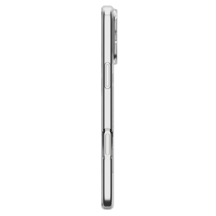 Калъф Spigen Liquid Crystal MagSafe за iPhone 17 Pro - прозрачен и бял