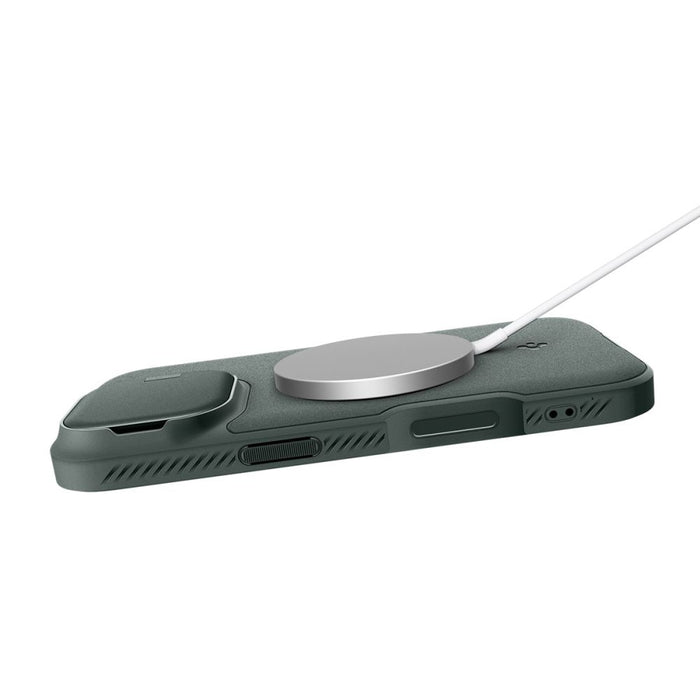 Калъф Spigen Optik Armor MagSafe iPhone 17 - зелен