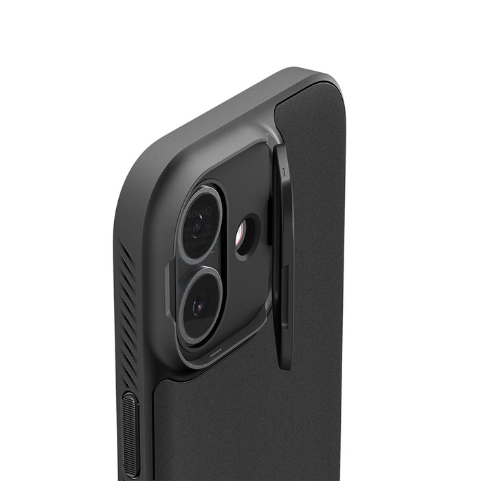 Калъф Spigen Optik Armor MagSafe за iPhone 17 - черен