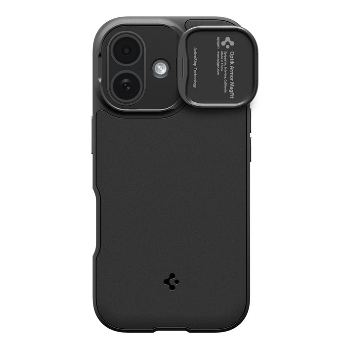 Калъф Spigen Optik Armor MagSafe за iPhone 17 - черен