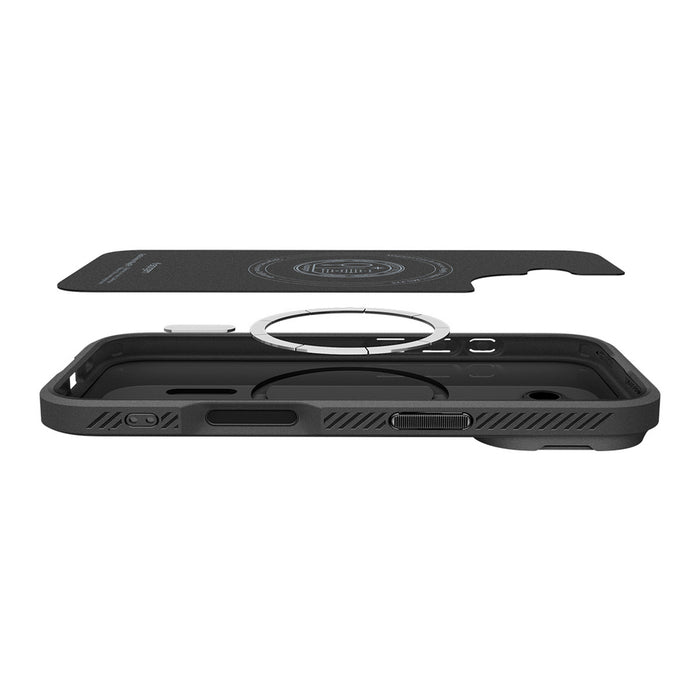 Калъф Spigen Optik Armor MagSafe за iPhone 17 - черен