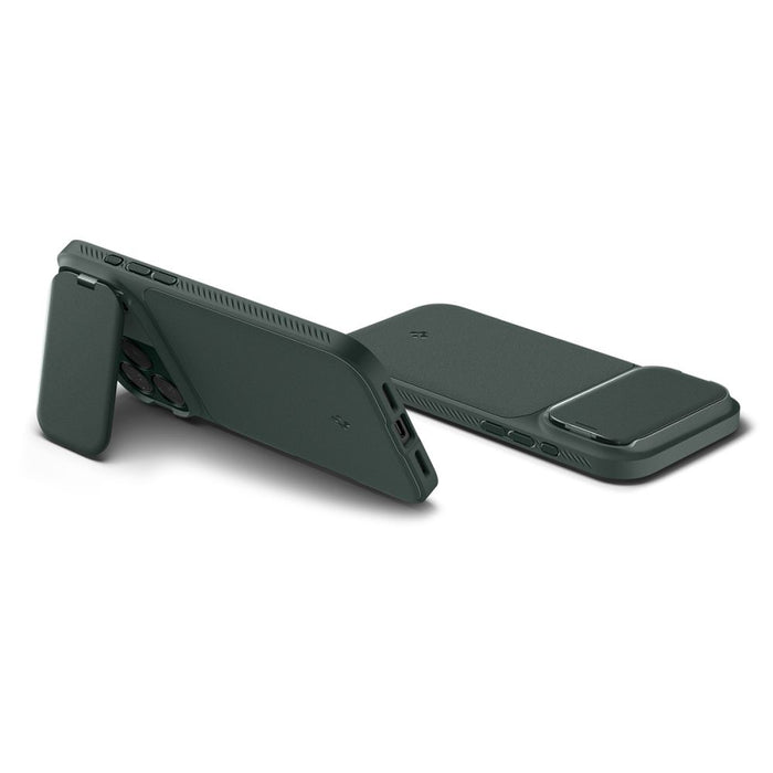 Калъф Spigen Optik Armor MagSafe за iPhone 17 Pro - зелен