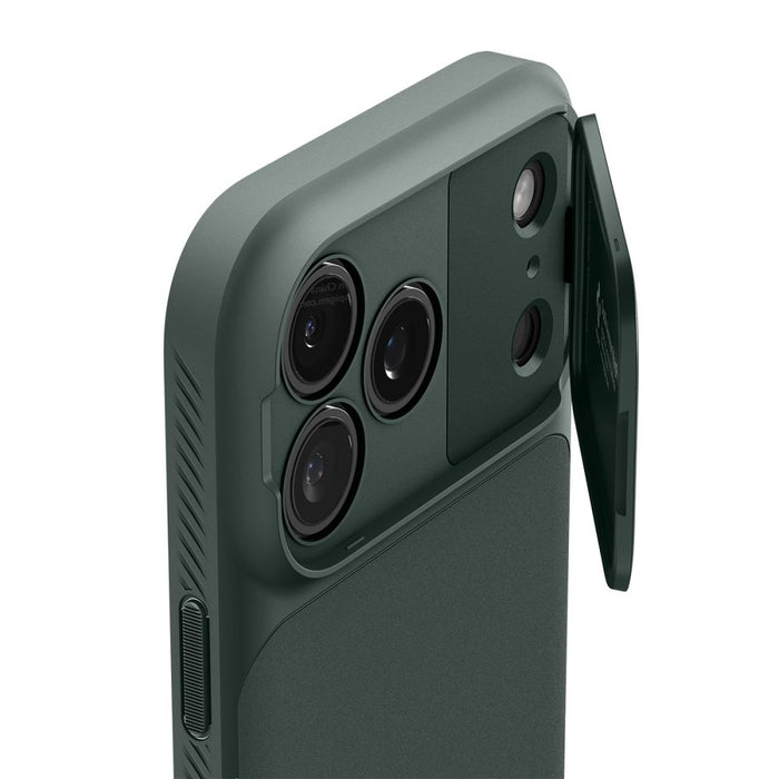 Калъф Spigen Optik Armor MagSafe за iPhone 17 Pro Max - зелен