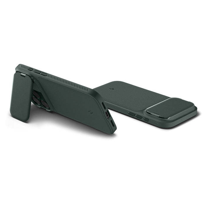 Калъф Spigen Optik Armor MagSafe за iPhone 17 Pro Max - зелен