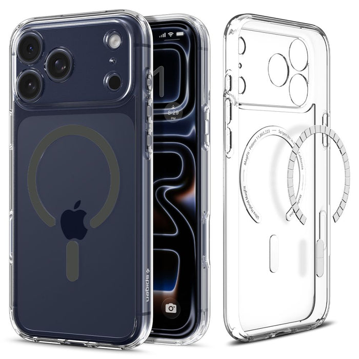 Калъф Spigen Ultra Hybrid MagSafe за iPhone 17 Pro Max - Clear Grey
