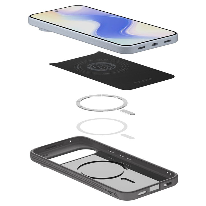 Калъф Spigen Liquid Air MagSafe за Google Pixel 10 / 10 Pro - сив