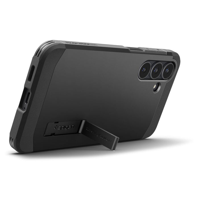 Калъф Spigen Tough Armor Mag MagSafe за Samsung Galaxy S25 FE - черен и жълт