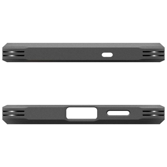 Калъф Spigen Tough Armor Mag MagSafe за Samsung Galaxy S25 FE - черен и жълт